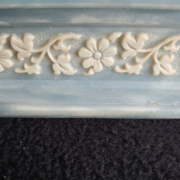 Cameo Relief Genuine Incolay Stone Jewelry Trinket - Picture 8 of 12